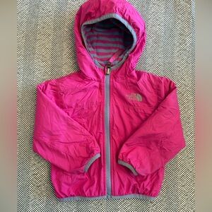 GUC North Face Fleece Lined Reversible Windbreaker Sz 12-18m